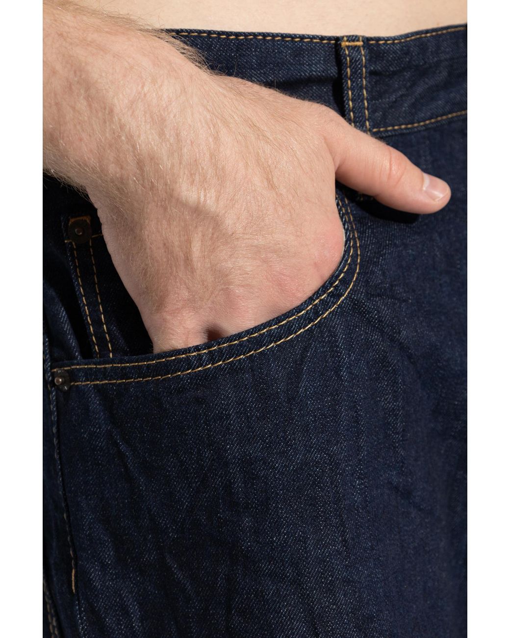 DSquared² Blue Wide-Leg Jeans for men