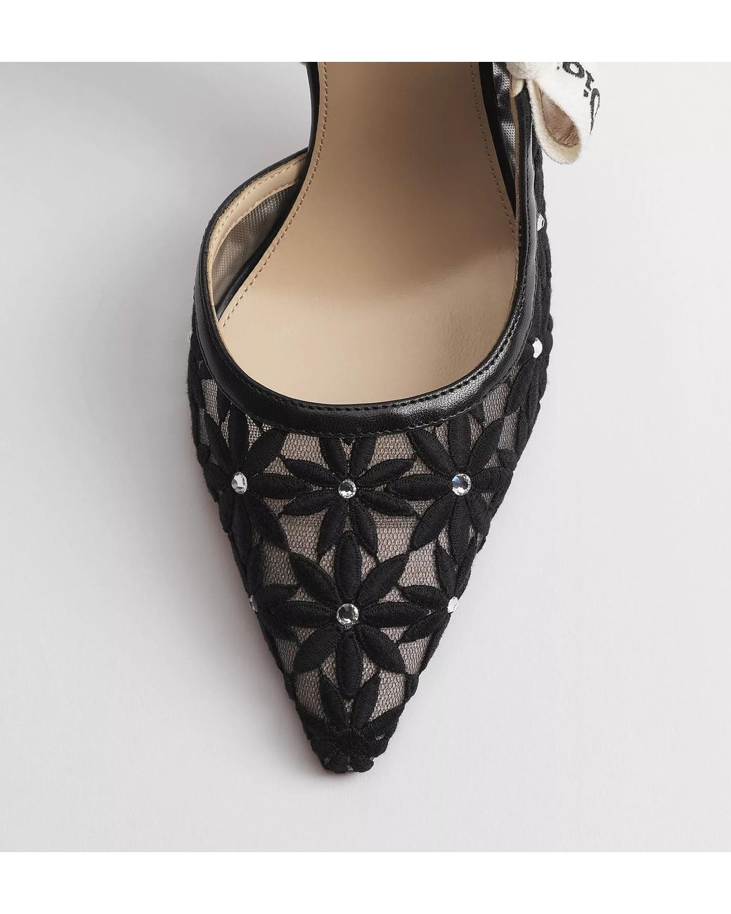 Dior Metallic J'A Slingback Pump