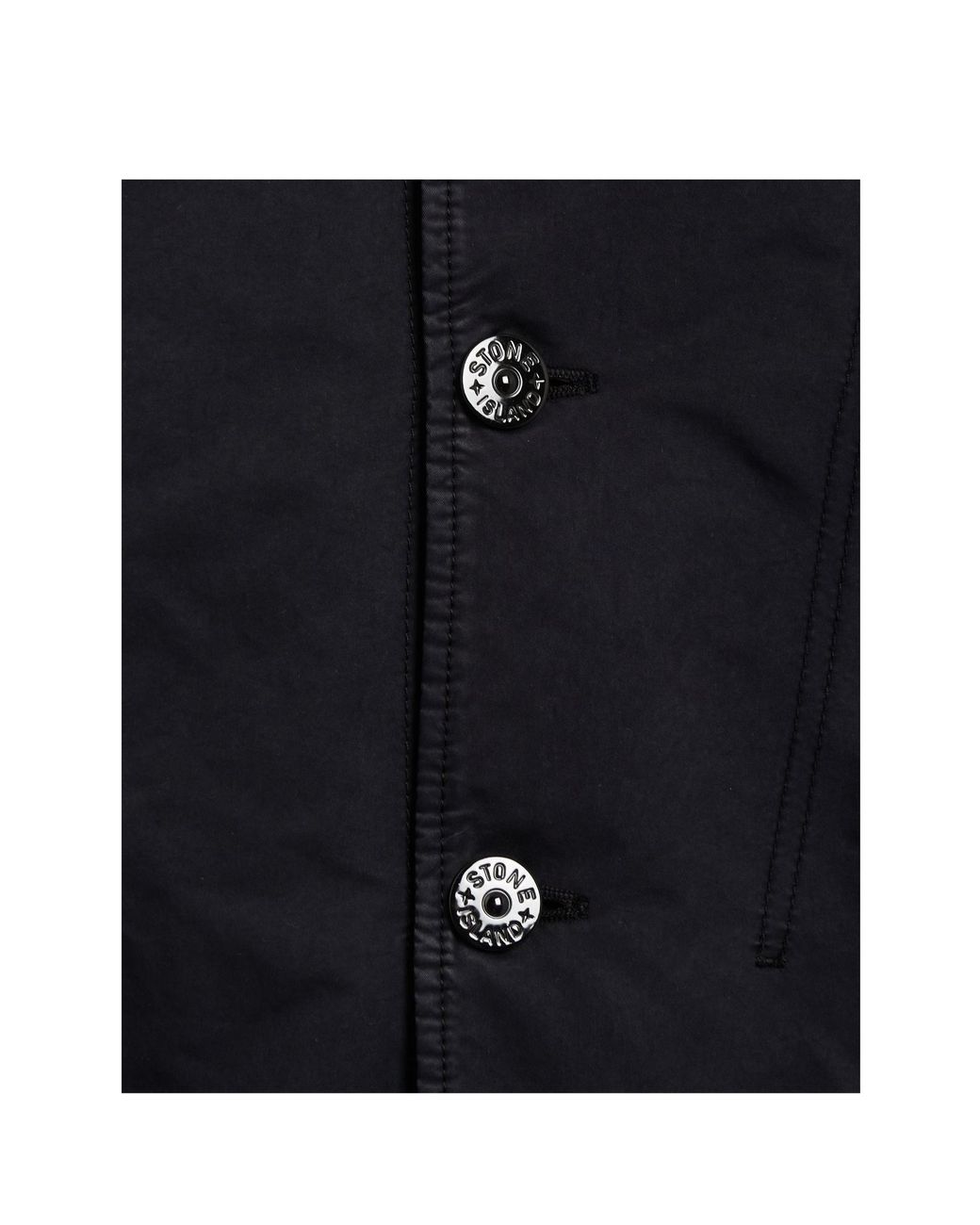 Stone Island Blue Compass Patch Padded Jacket for men