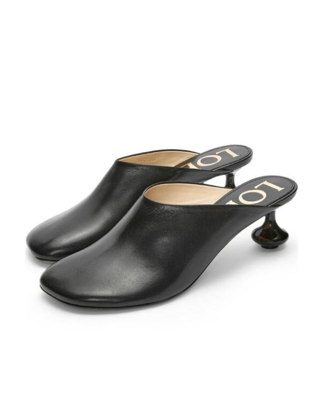 Loewe Black Toy Mule