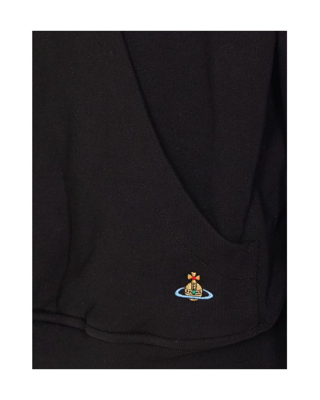 Vivienne Westwood Black Hooded Sweater