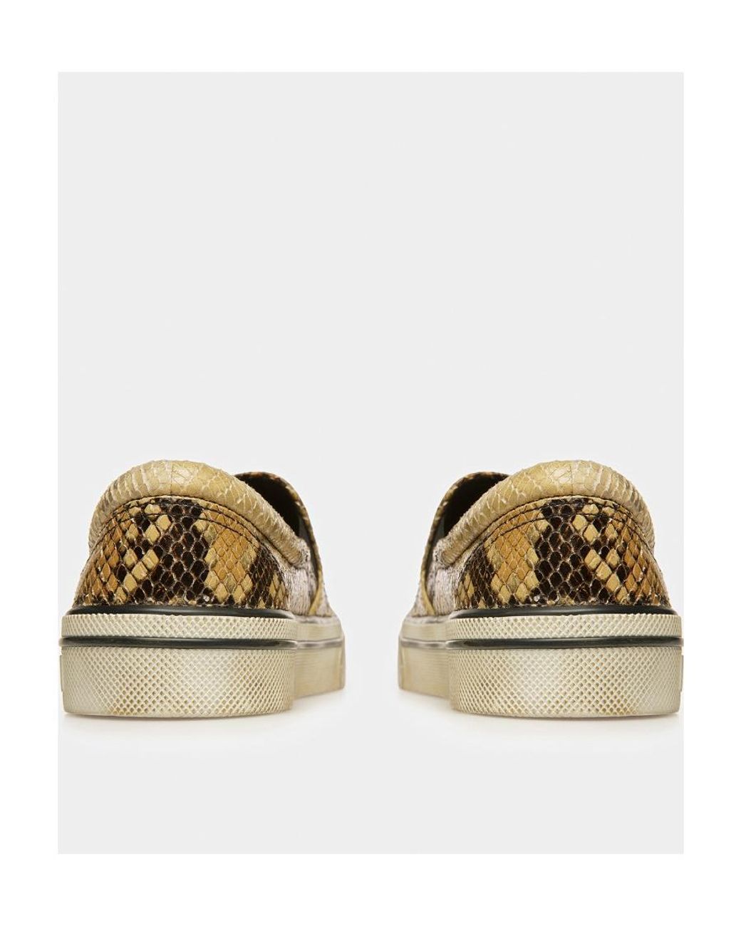 Bally Multicolor Santa Ana Python Printed Sports Shoes for men