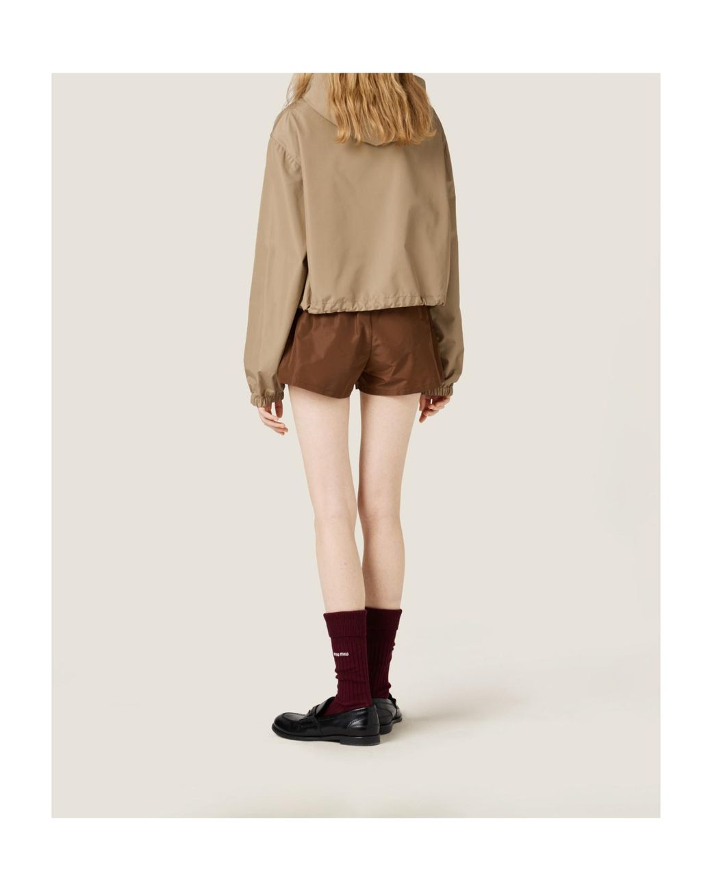 Miu Miu Natural Polyester Jacket