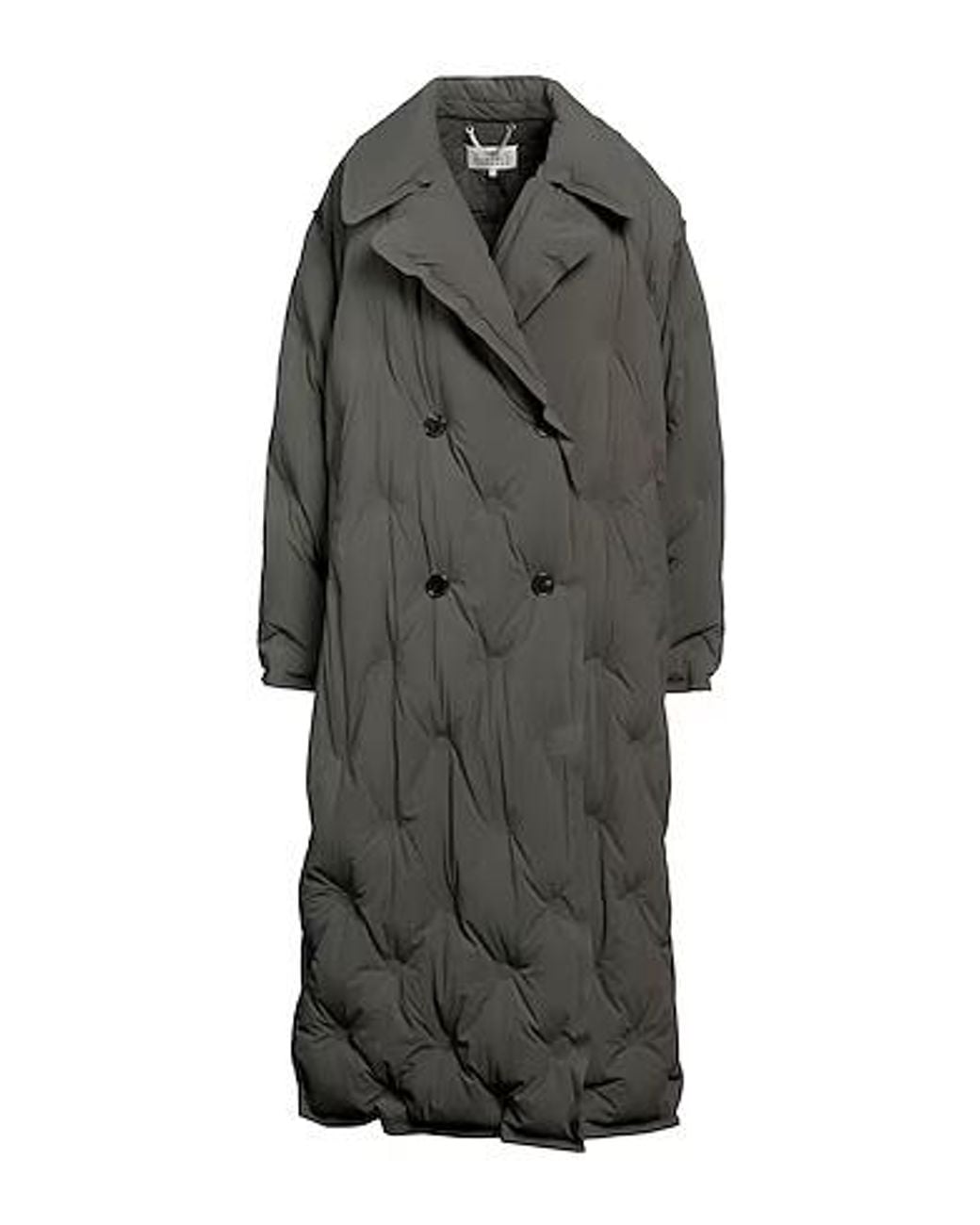 Maison Margiela Gray Minimalist Double-Breasted Jacket
