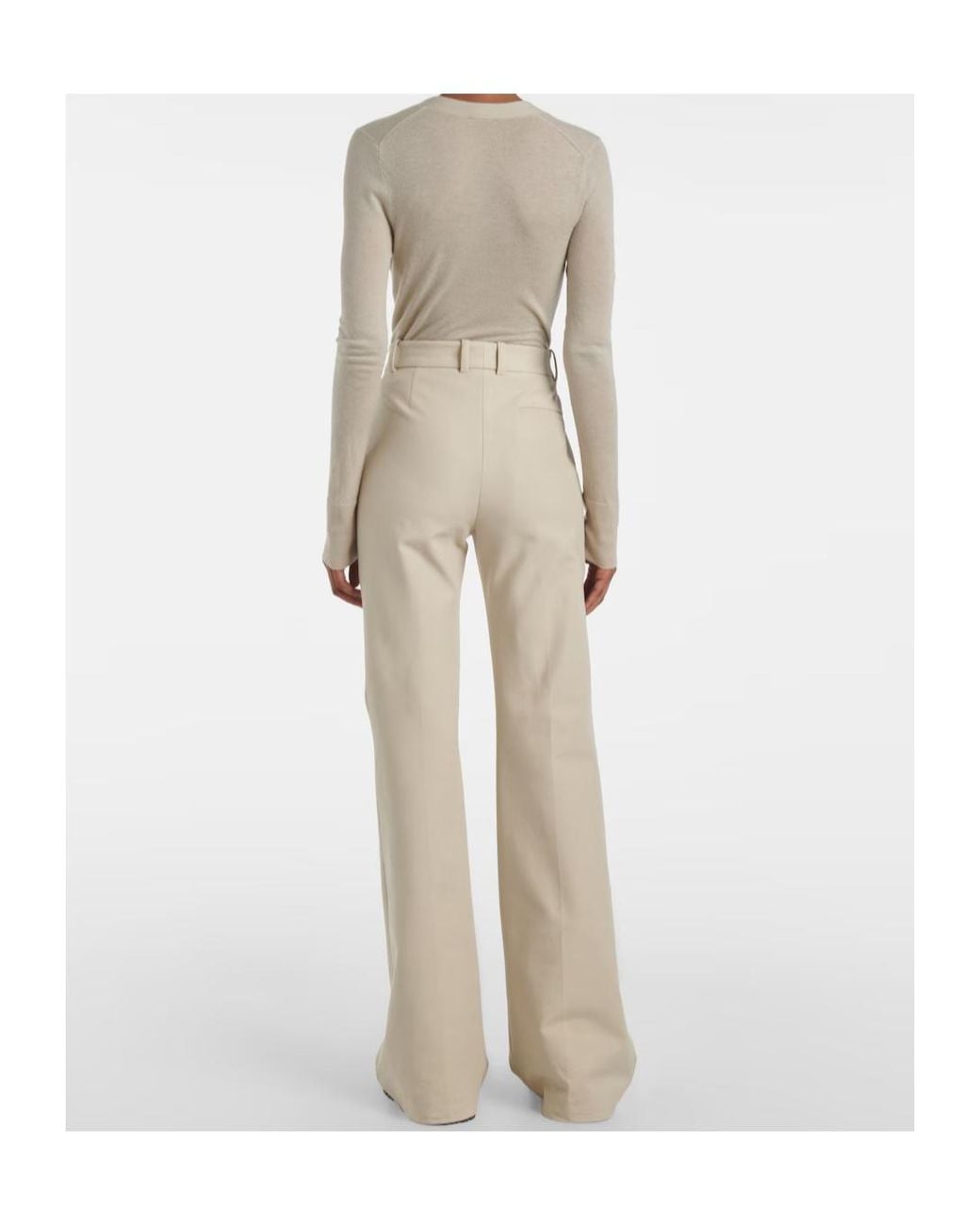 Joseph Natural Tafira Flared Track Pants
