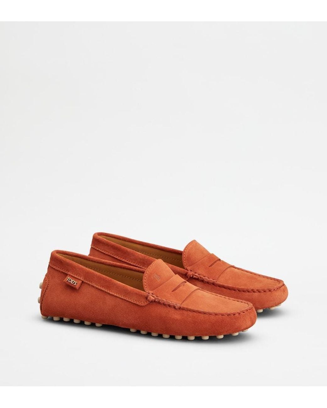 Tod's Brown Gommino Driving Loafers