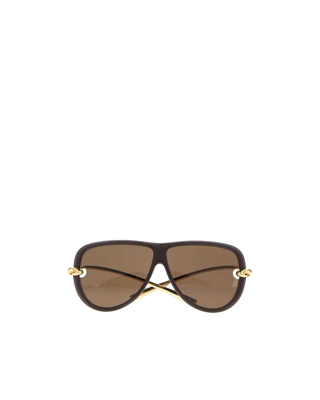 Bottega Veneta Multicolor Eyewear Knot Aviator Sunglasses