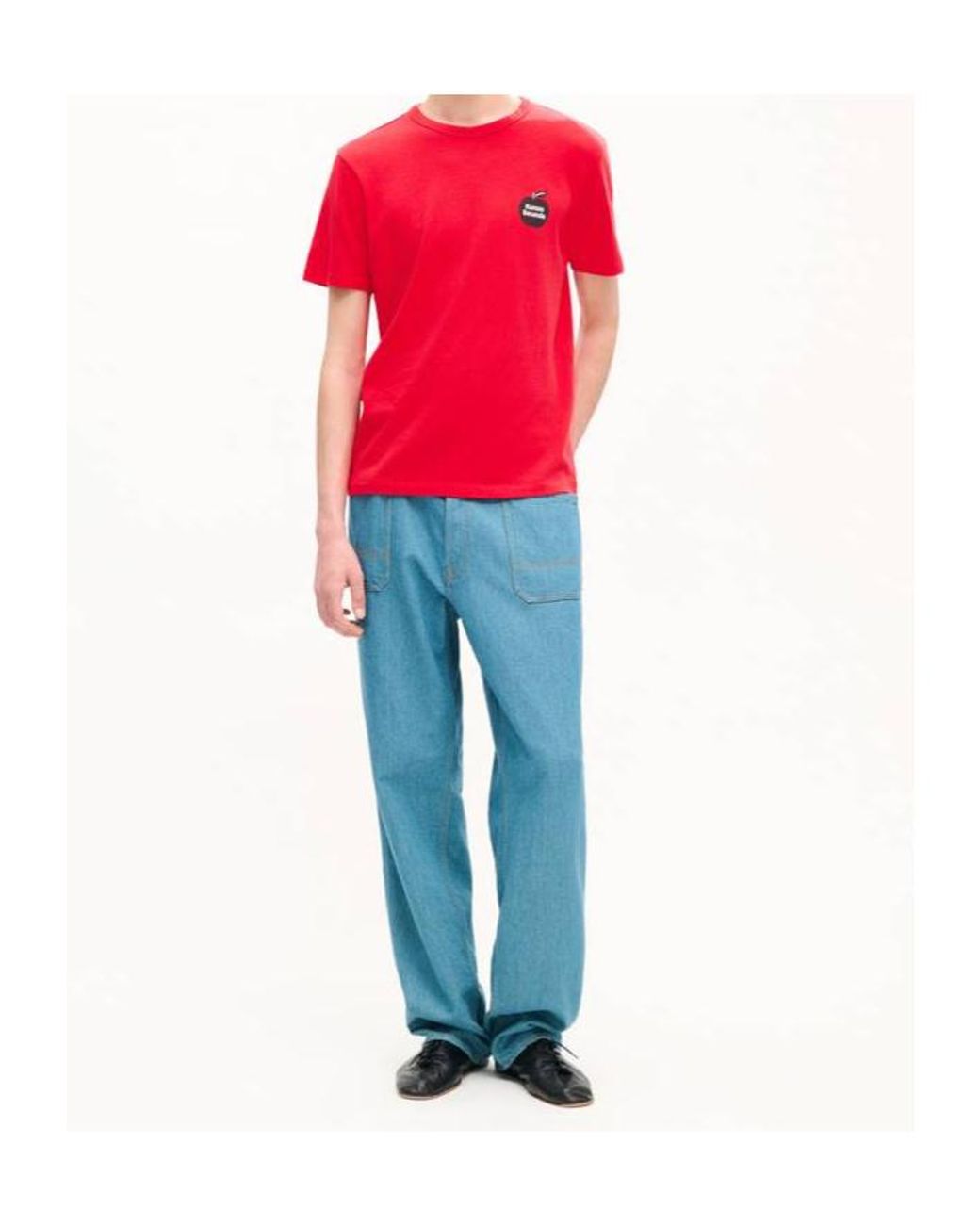 KENZO Red Sounds' Slim T-Shirt for men