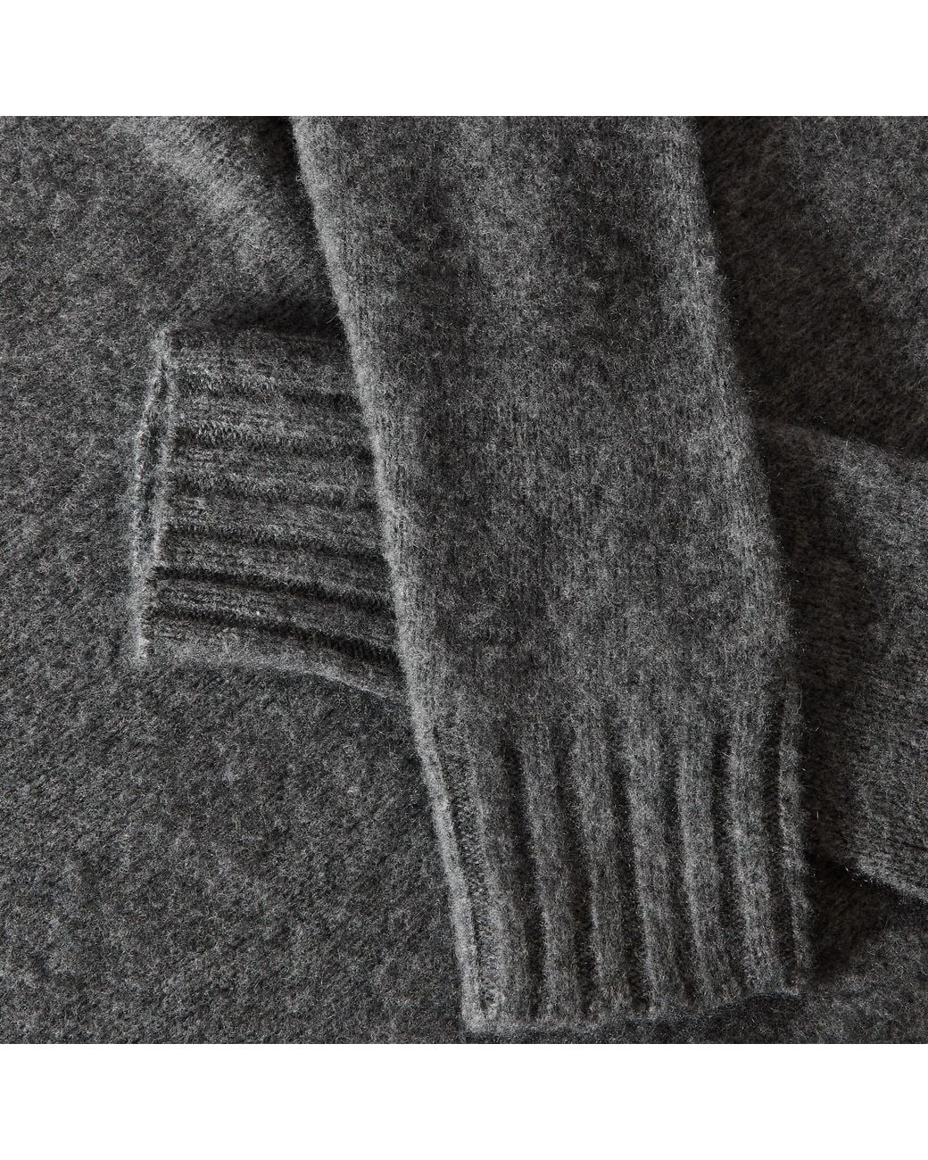 Tom Ford Gray Round-Neck Knitted Sweater for men