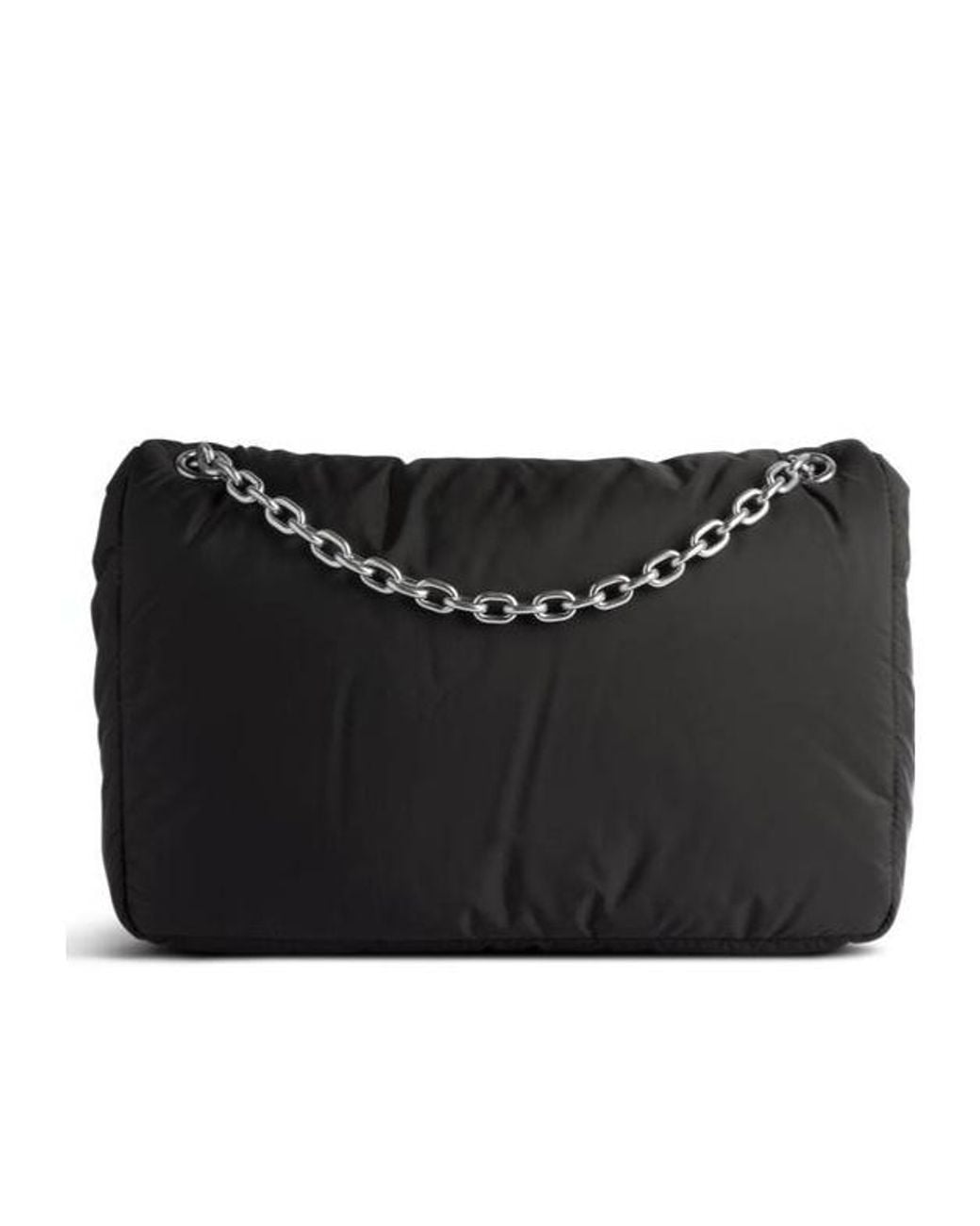 Balenciaga Black Monaco Chain Medium Shoulder Bag