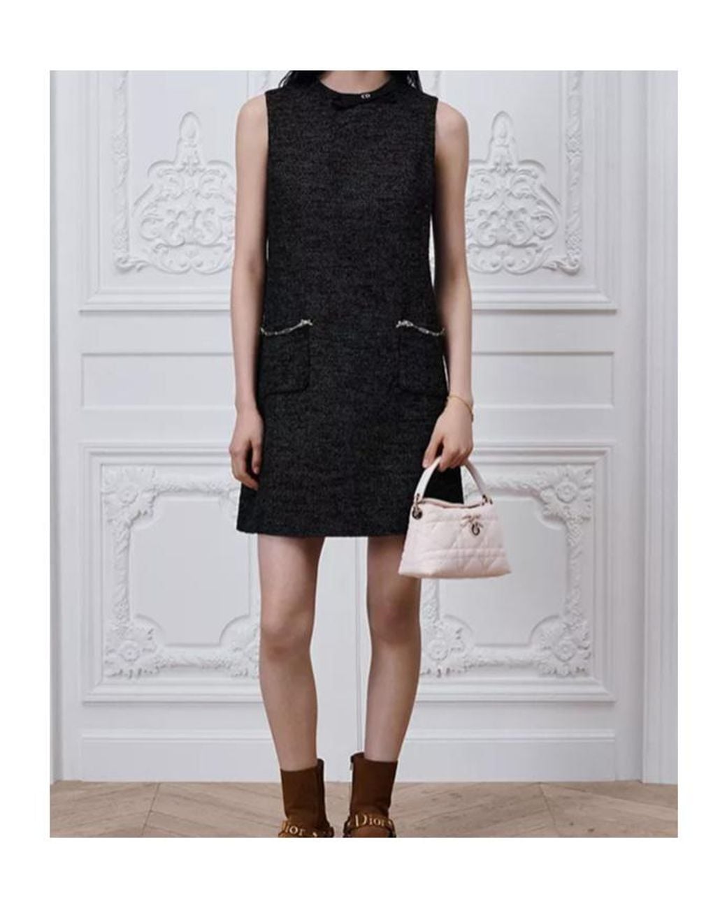 Dior Pink Aable Top Handle Mini Bag
