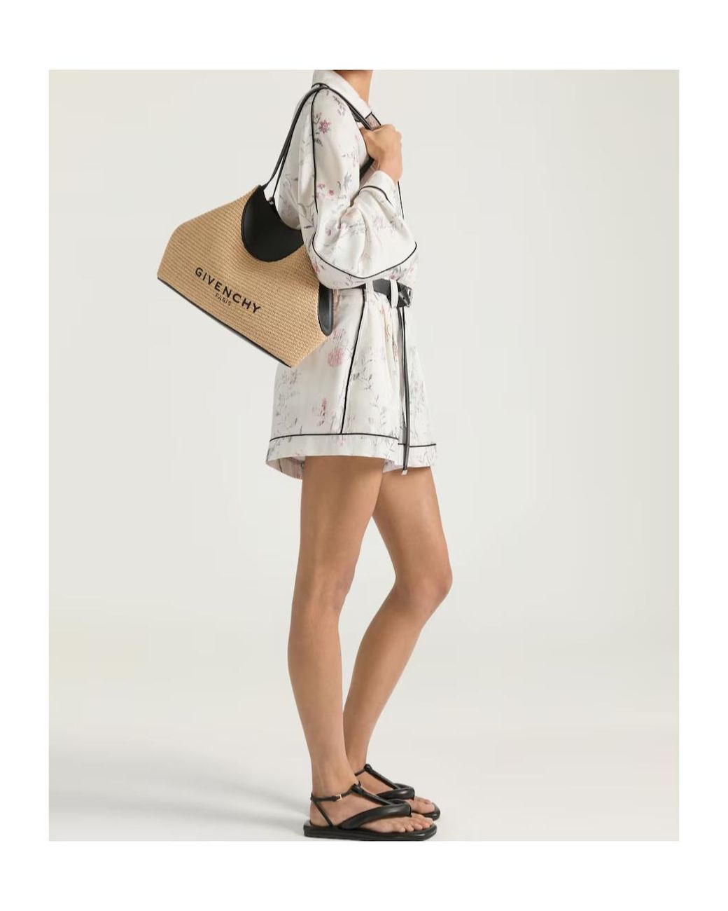 Givenchy Natural Small Facet Tote Bag