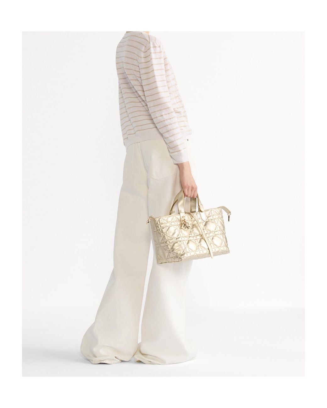 Dior Metallic Medium Toujours Bag