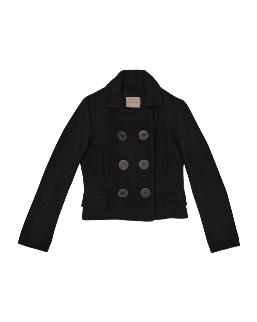 Paloma Wool Black Double-Breasted Coat