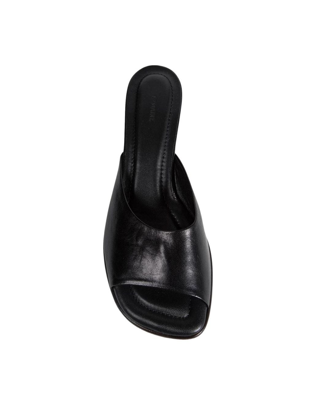 Lemaire Black Heeled Sandals