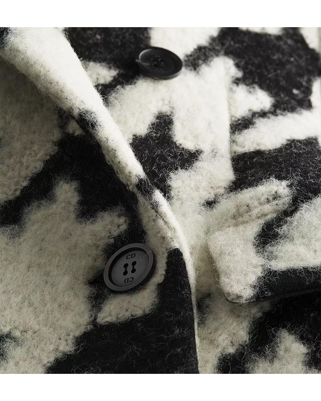 Dior White Long Fitted Coat