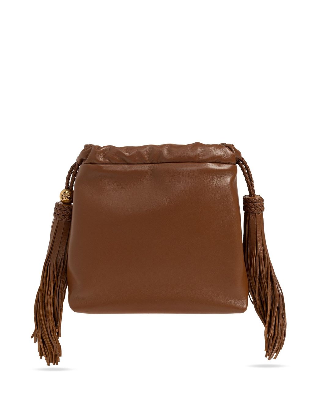 Etro Brown Kalispera Tassel Shoulder Bag