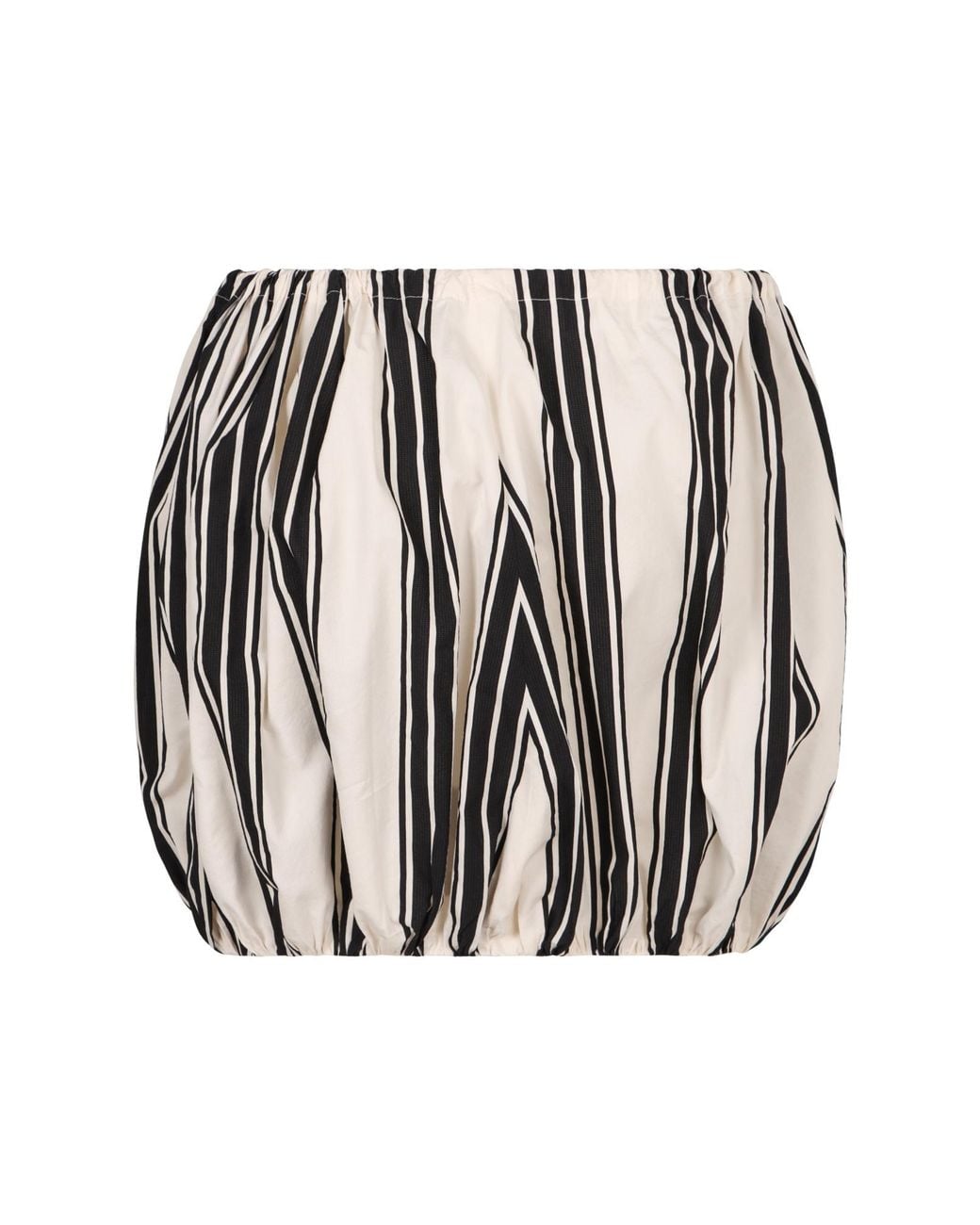 Philosophy Di Lorenzo Serafini Multicolor Striped Mini Skirt