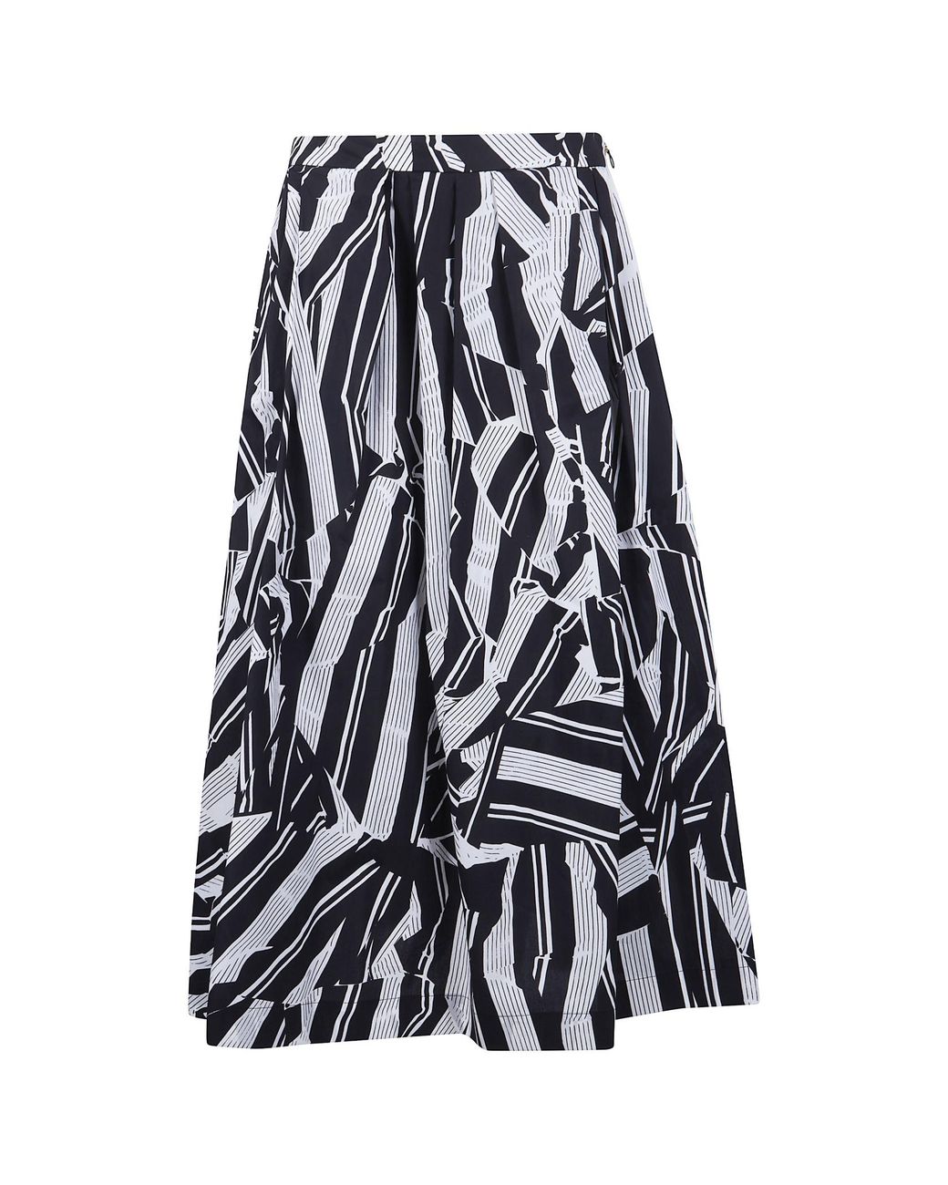 Dries Van Noten Blue "Soni" Midi Skirt