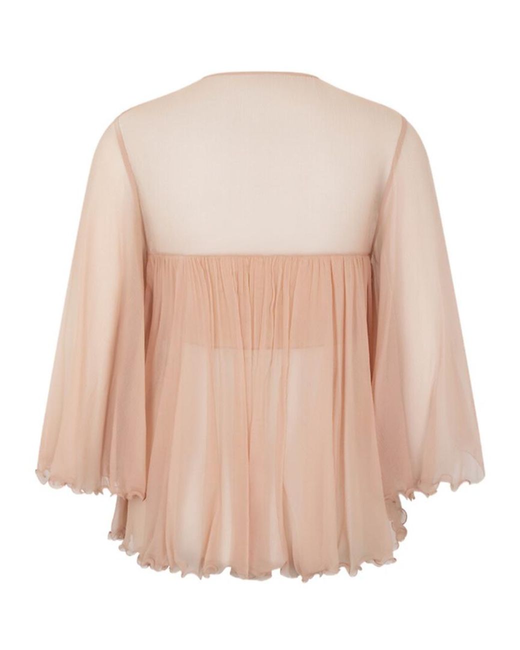 Chloé Natural Long-Sleeved Top