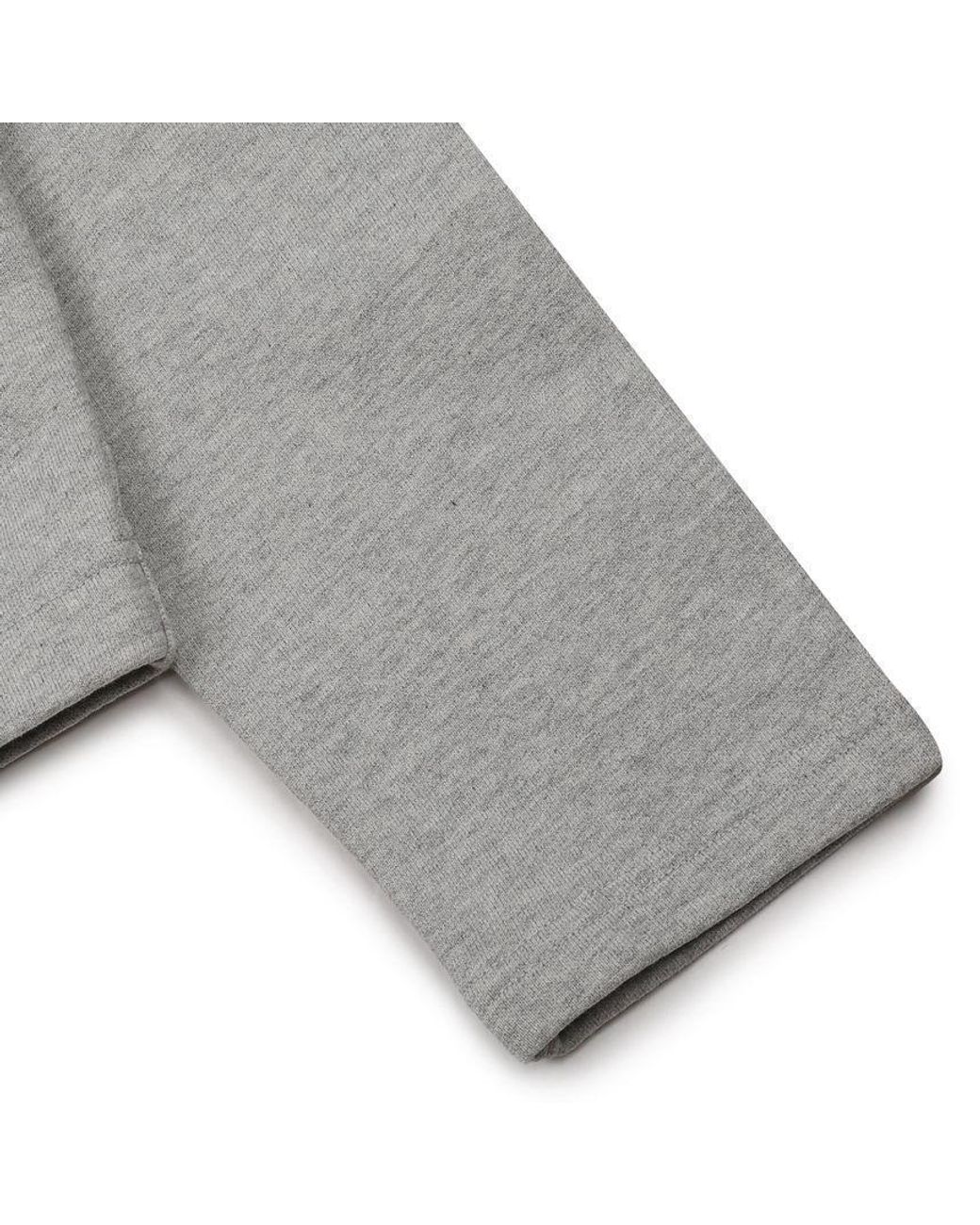AMI Gray Ami De Coeur Drawstring Hoodie