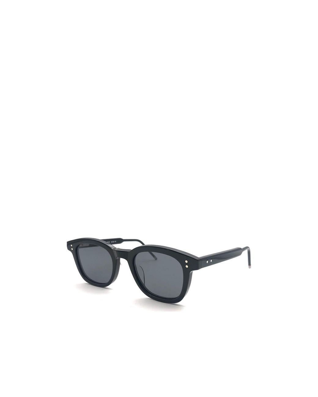 Thom Browne Blue Eyewear Rectangle Frame Sunglasses for men