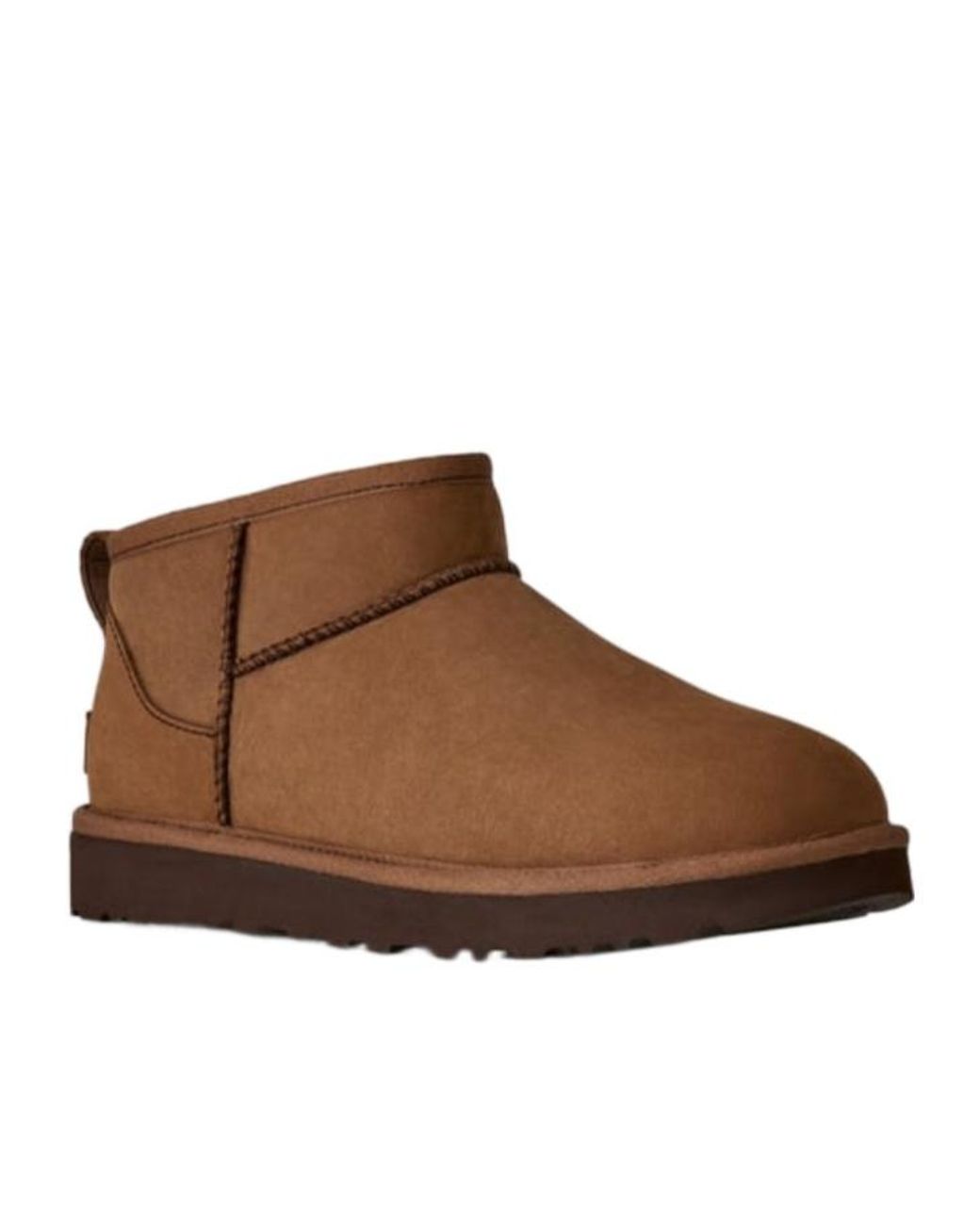 Ugg Brown Classic Ultra Mini Nubuck