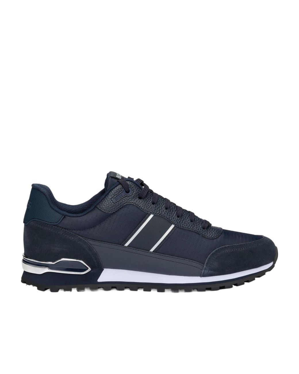 Boss Blue Simple Sports Shoes for men