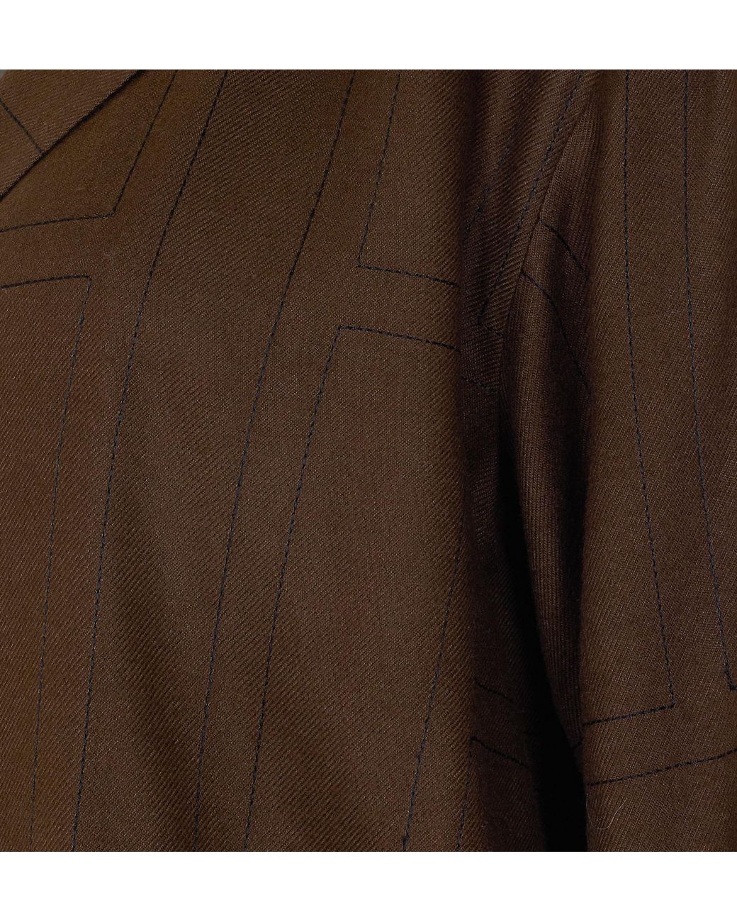 Totême Brown Totême Long Sleeved Buttoned Shirt