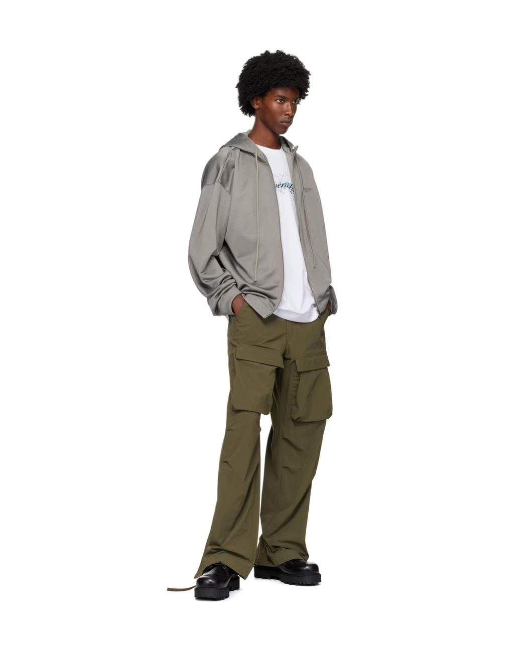 Givenchy Gray 1952 Hoodie for men