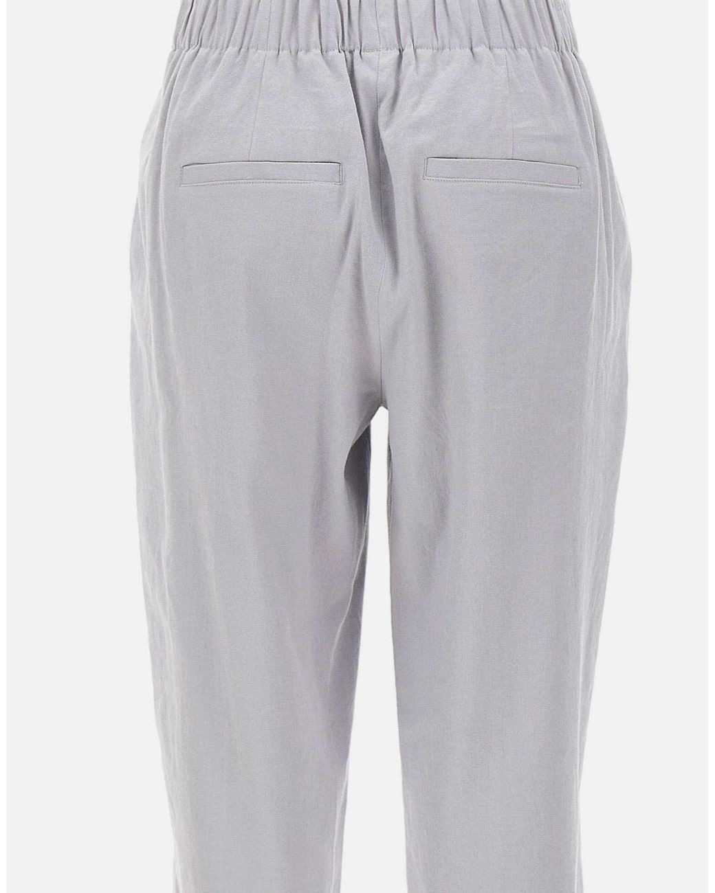 Vince Gray Grace Tailored Capri Pants
