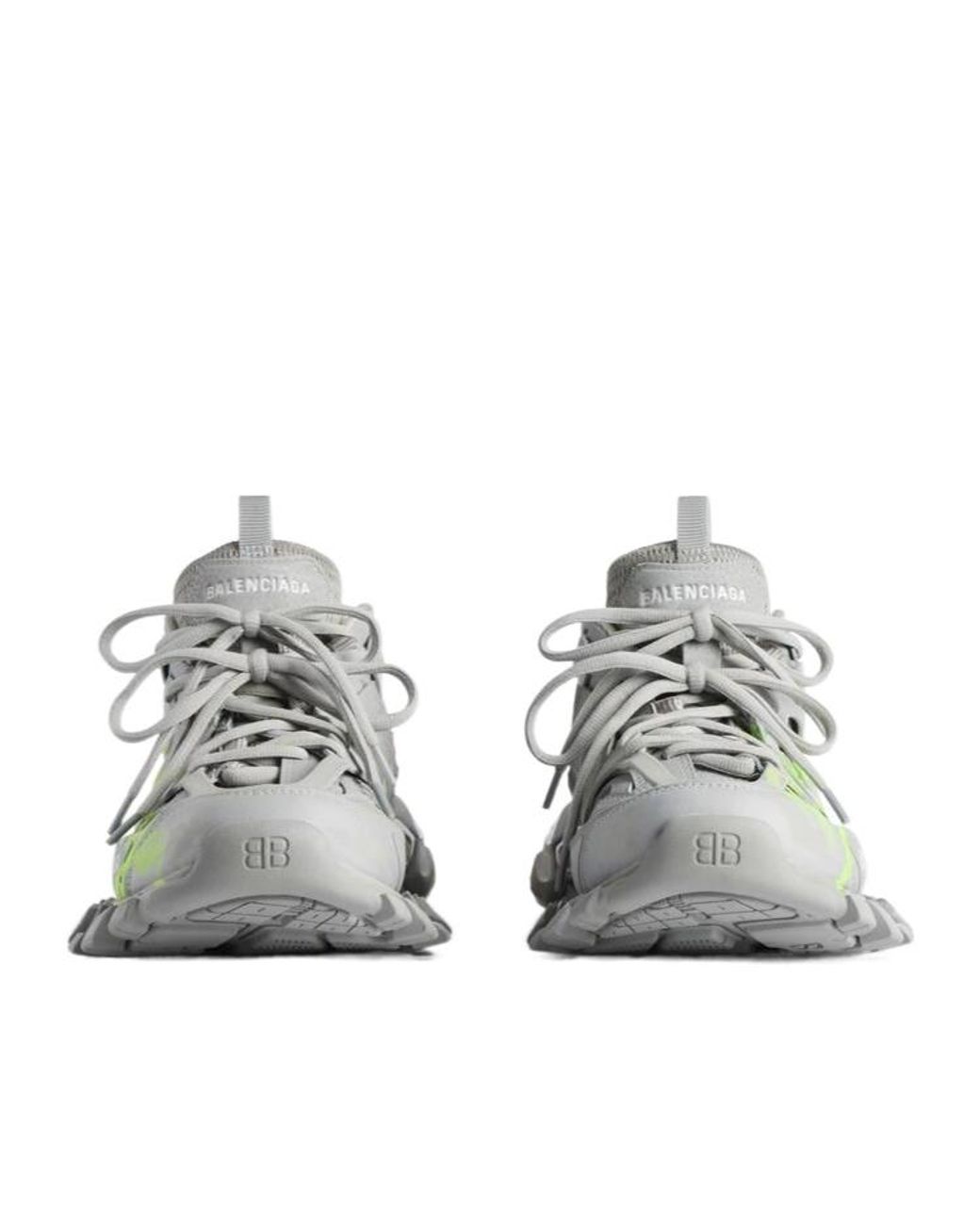 Balenciaga Green Sneakers Track Polyurethane Trainers for men