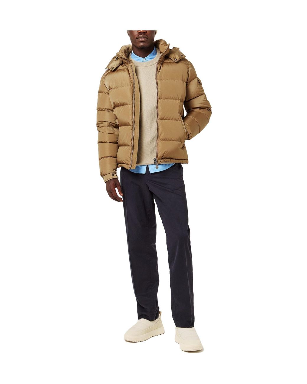 Moncler Natural Long Sleeve Jacket for men
