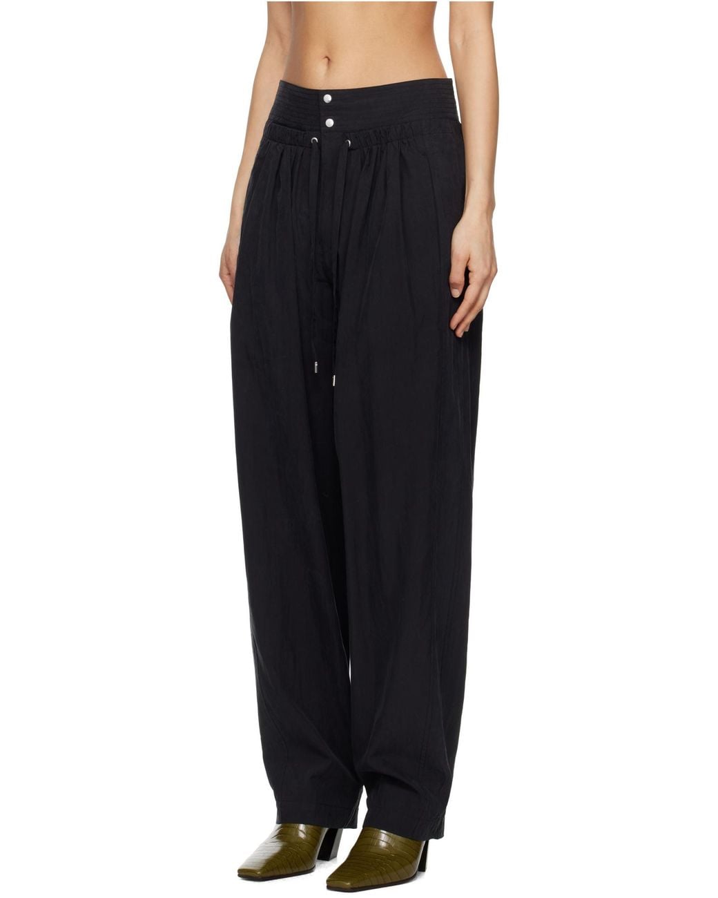 Isabel Marant Black Gleen Trousers