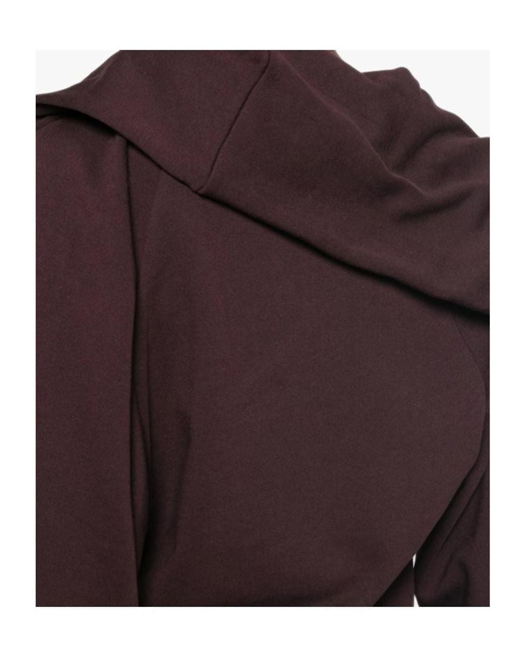 Dries Van Noten Purple Crew-Neck Sweatshirt