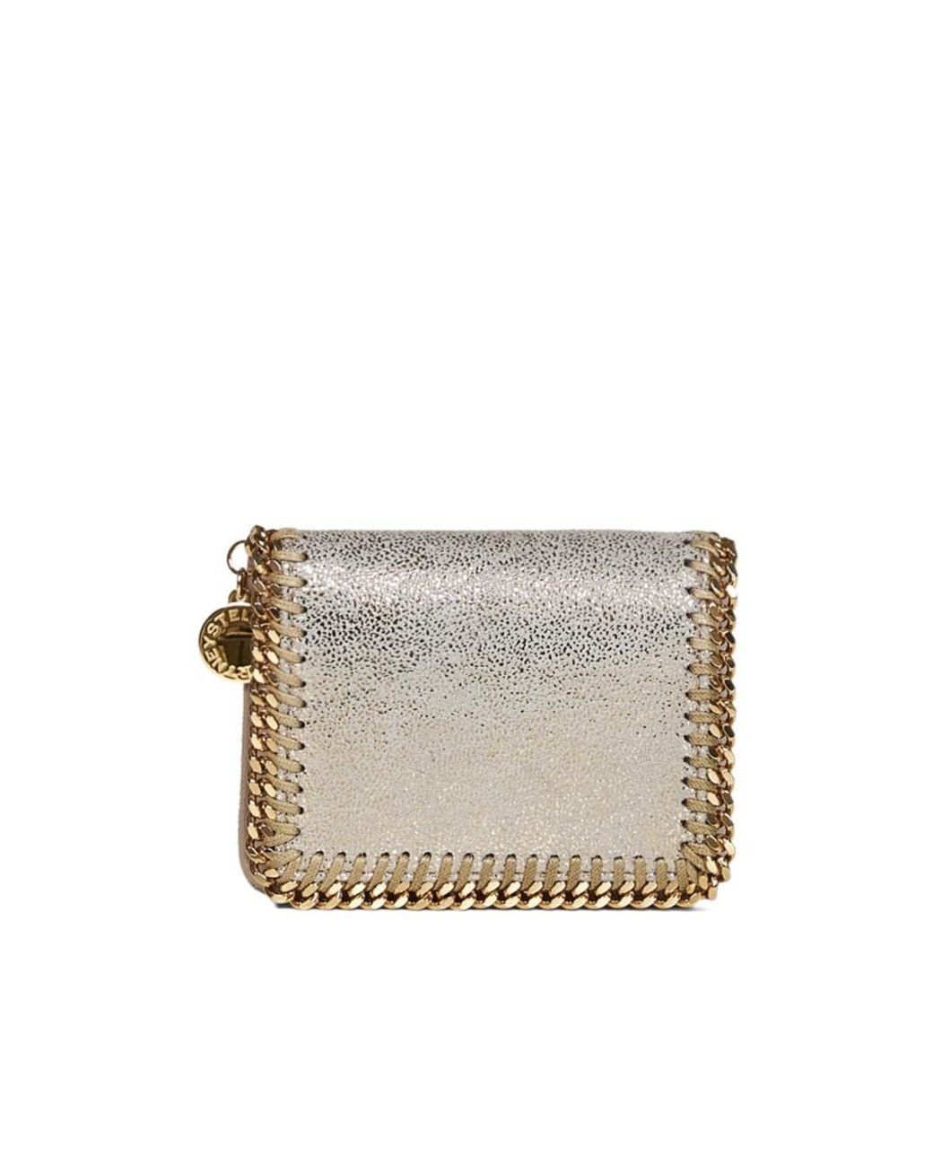 Stella McCartney Gray Zip Around Wallet