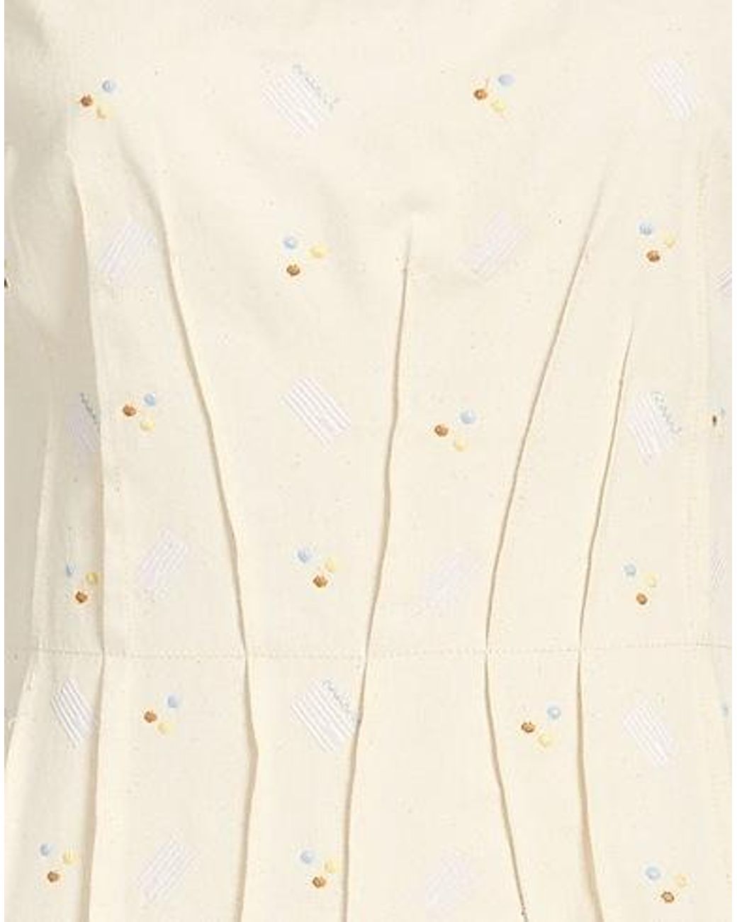 Marni Natural Solid-Color Sleeveless Dress