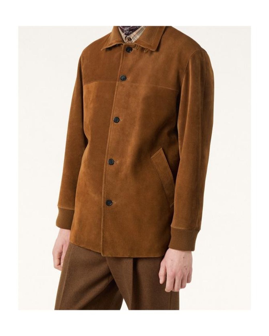 Loro Piana Brown Maremma Jacket for men