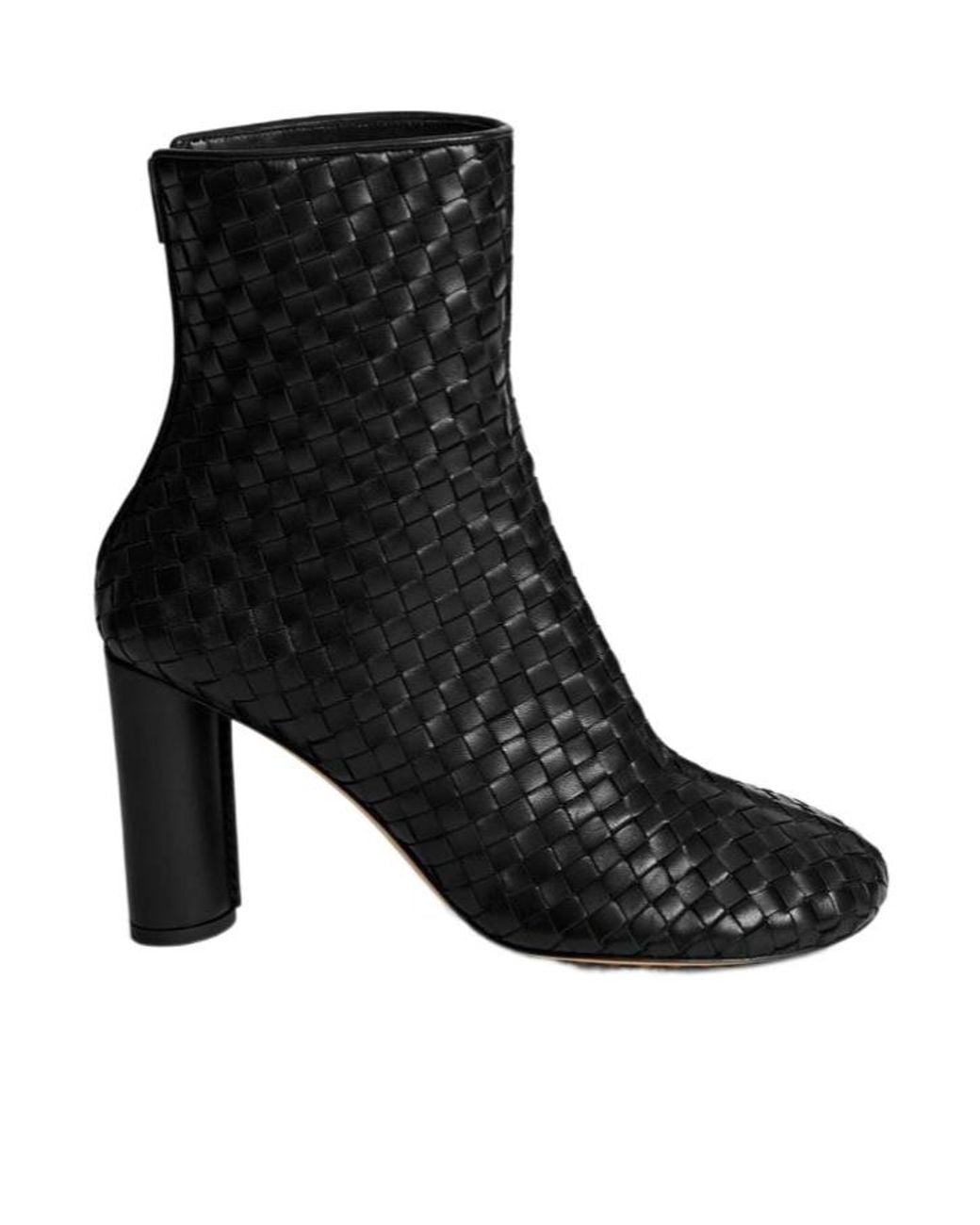 Bottega Veneta Black Cherry Ankle Boot