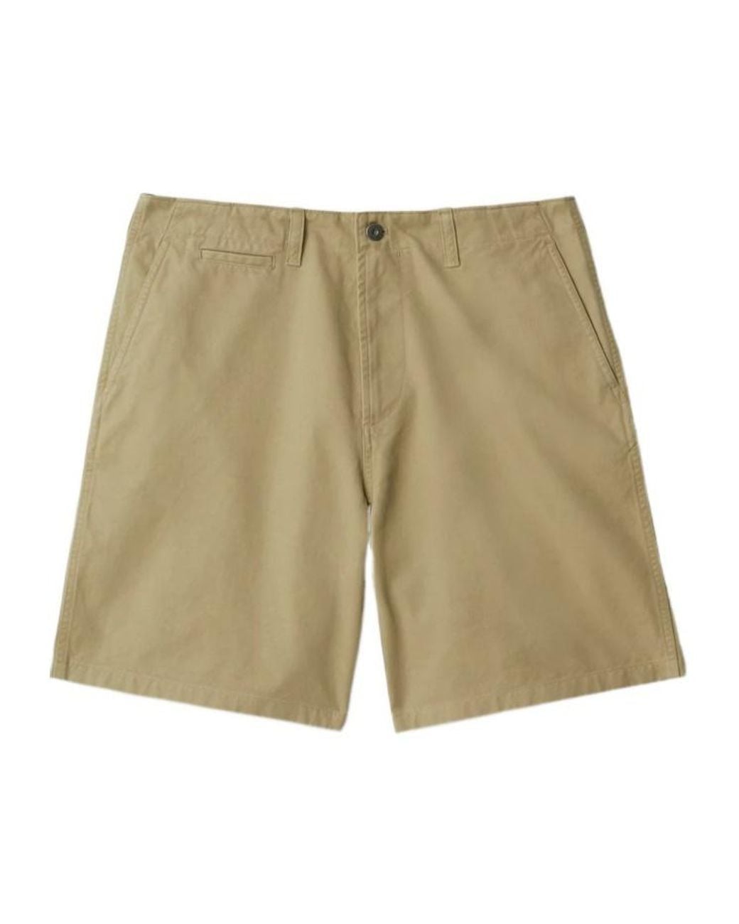 Burberry Natural Cotton-Twill Bermuda Shorts for men