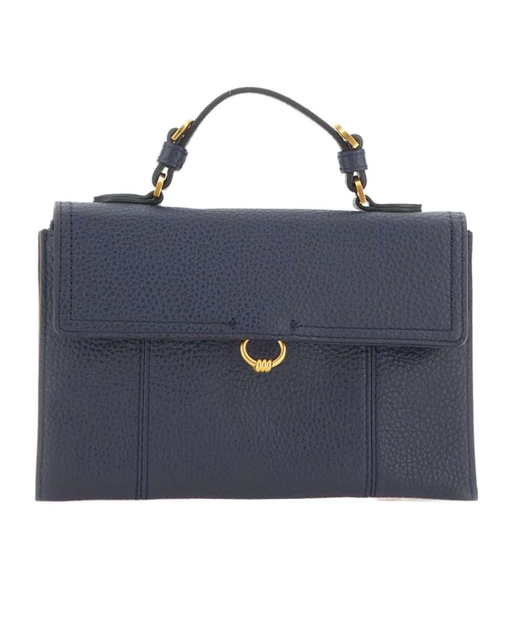 Gianni Chiarini Blue Vicky Top Handle Shoulder Bag