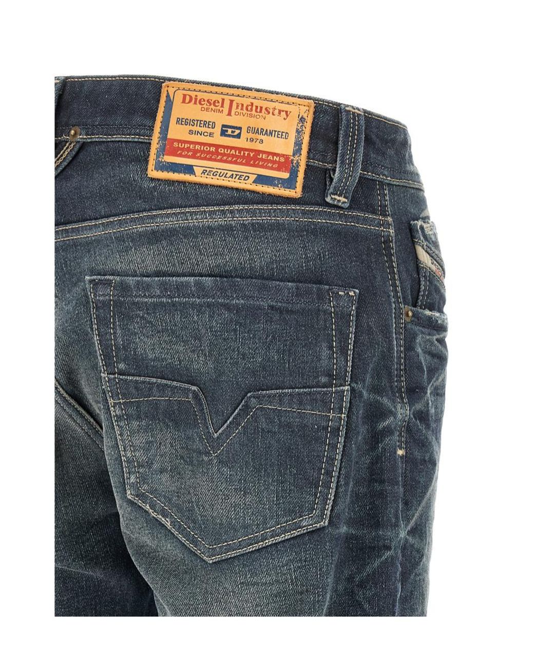 DIESEL Blue 1985 Larkee Straight-Leg Jeans for men
