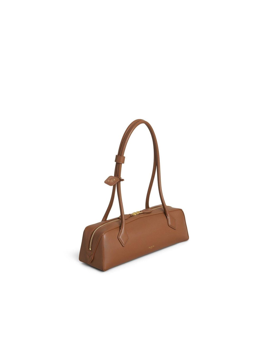 Alaïa Brown Alaïa Le Teckel Medium Shoulder Bag
