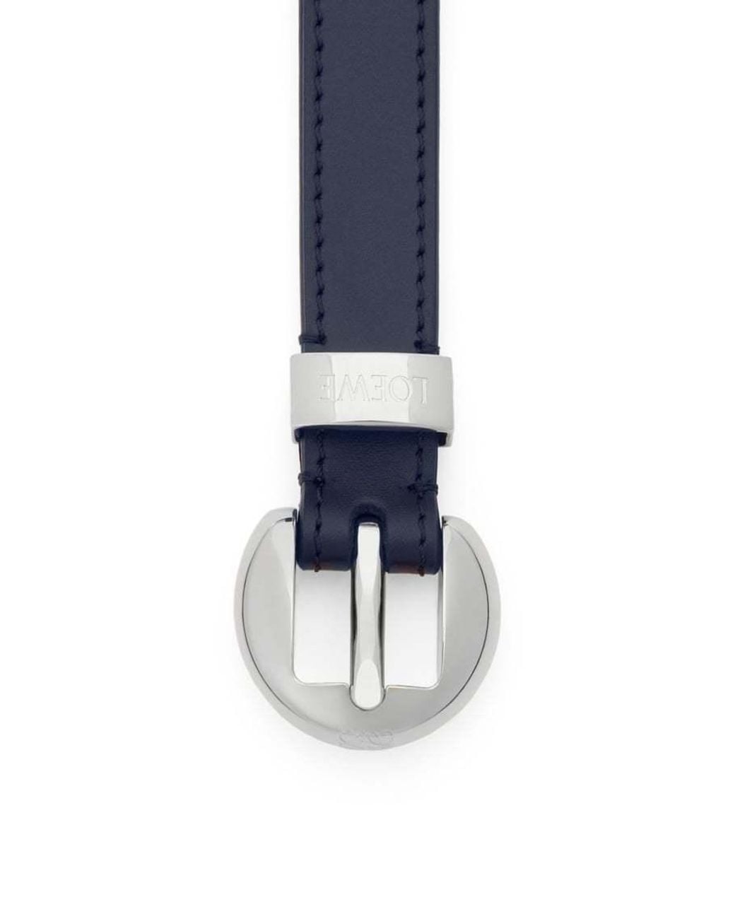 Loewe White Pebble Belt