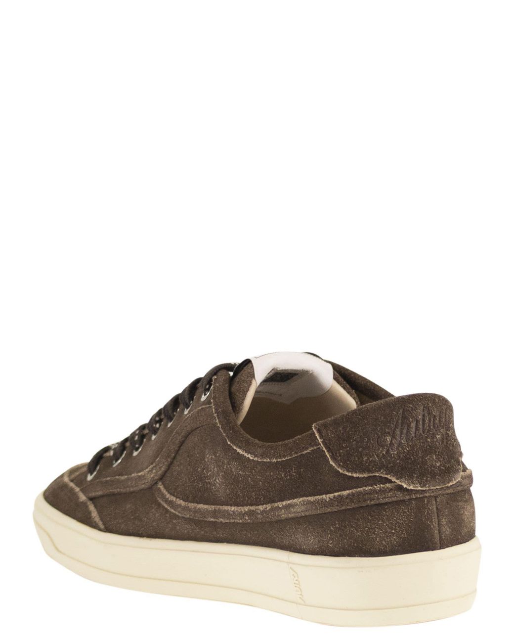 Autry Brown Windscape Low-Top Sneakers