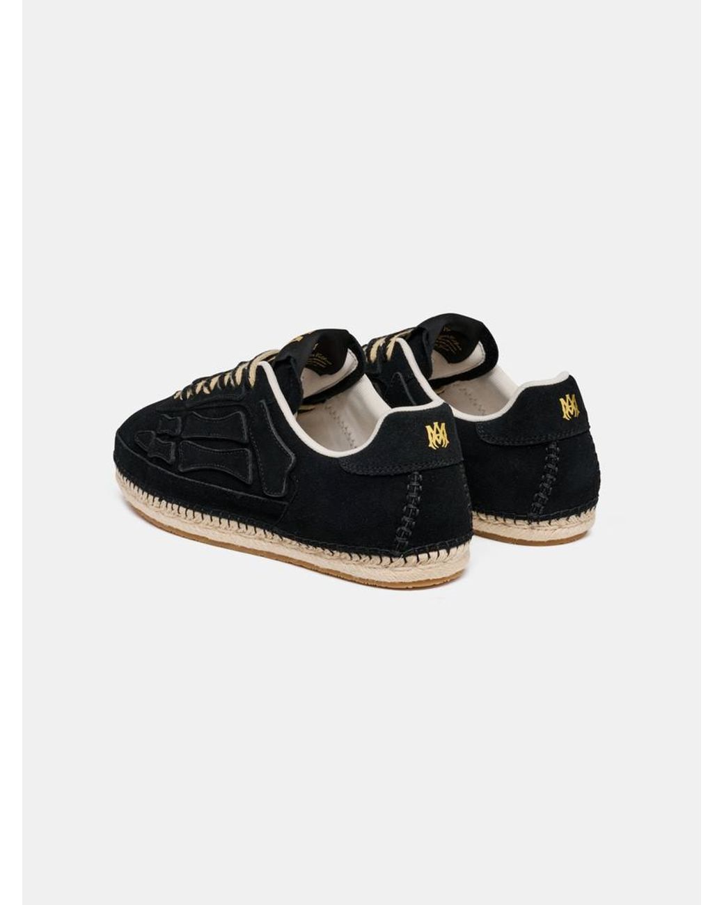 Amiri Black Pacific Bones Sneakers for men