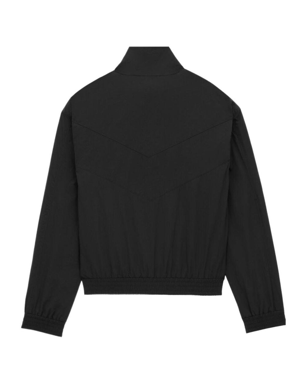 Saint Laurent Black Teddy Waterproof Jacket for men