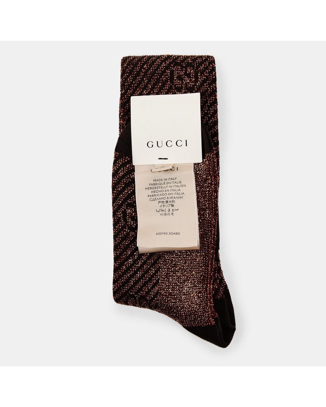 Gucci Black Elegant And Versatile Socks