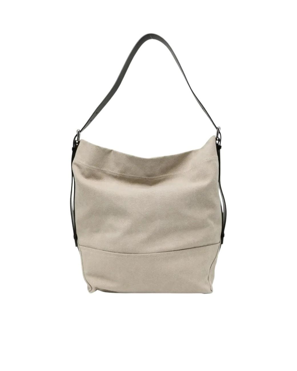 Lemaire White Zip-Up Top Handle Bag for men