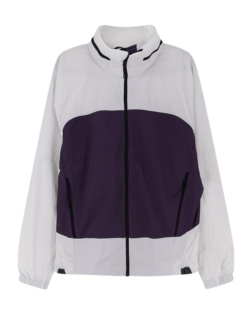The North Face Purple Logo Hooded Jacket for men